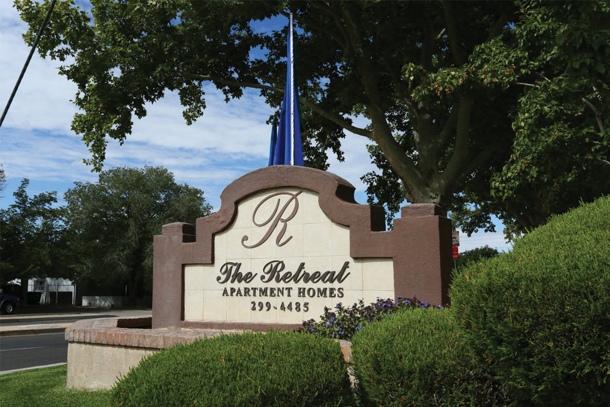 Retreat at Candelaria Apartments Monument Sign